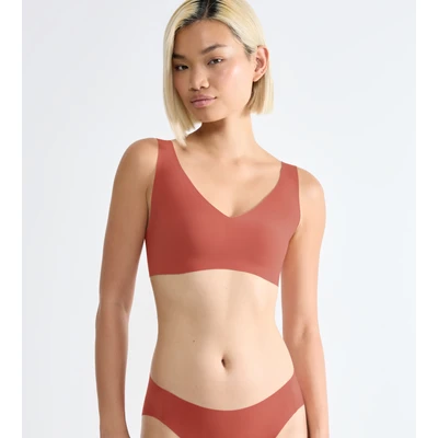 Abbildung von Sloggi FEEL 2 0 Bustier, Damen, Größe: Large, Candid orange