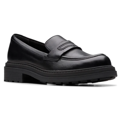 Abbildung von Clarks Mokassin, Damen, Größe: 36, Black Schuhe