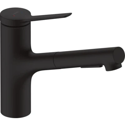 Abbildung von hansgrohe Küchenarmatur &quot;Zesis M33&quot;, 150 Ausziehbrause 2 Strahlarten