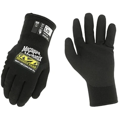 Abbildung von Mechanix Wear SpeedKnit S4DP05 Thermohandschuhe, Größe XL, Schwarz