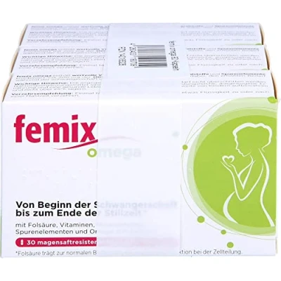 Abbildung von Femix omega magensaftresistente Weichkapseln