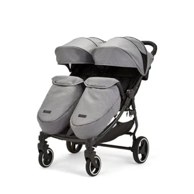Abbildung von Ickle Bubba Venus Max Doppel Kinderwagen (Raumfahrt Grau)