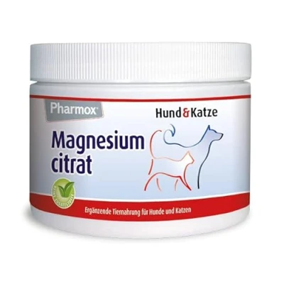 Abbildung von Pharmox Magnesiumcitrat Für Hund &amp; Katze 250 Gramm Hochdosiert Magnesium Pulver Ist gut die Muskelfunktion den Erhalt starker Knochen
