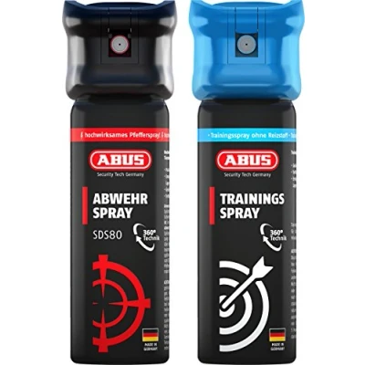 Abbildung von ABUS Camping Gas Abwehrspray SDS80 360 Sprüh Technologie 5M Reichweite
