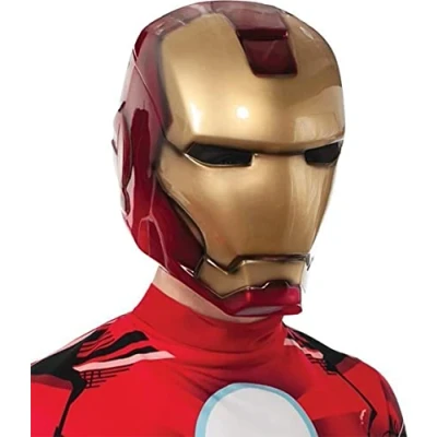 Abbildung von Rubie&#039;s Verkleidungsmaske Iron Man, The Avengers Maske für Superheldenfans
