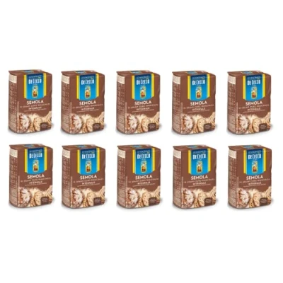 Abbildung von 6x De Cecco Semola di Grano Duro Integrale Vollkorn Hartweizengrieß 1Kg ideal für Pasta und Brot
