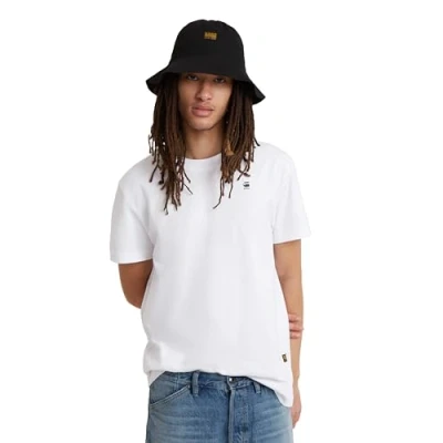 Abbildung von G Star Painted BACK Graphic Tshirt print, Herren, Größe: Medium, White