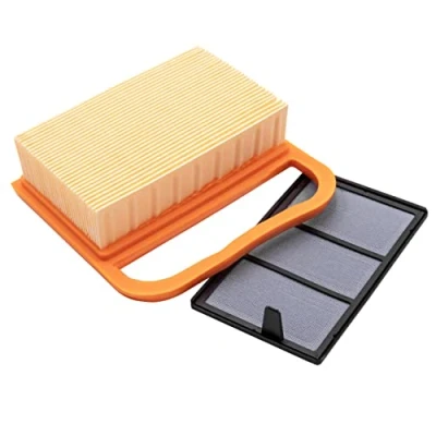 Abbildung von vhbw Filter Set kompatibel mit Stihl TS420, TS480, TS500i, TS410, TS480i Motorsäge, Trennschleifer, 9,1 x 3 4,2cm