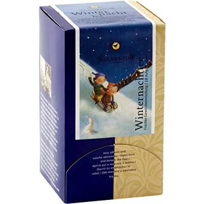 Abbildung von Sonnentor Winternacht Tee Doppelkammerbeutel, 2er Pack (2 x 45 g) Bio
