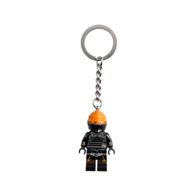 Abbildung von LEGO Star Wars Fennec Shand Minifigur Schlüsselanhänger 854245, Schwarz , S