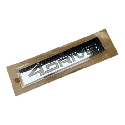 Abbildung von Original Seat 4Drive Schriftzug hinten Heckklappe Emblem Logo schwarz chrom