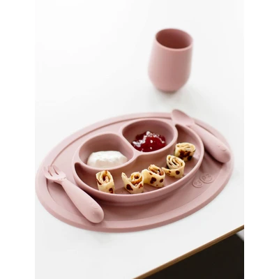 Abbildung von Ezpz Silikon Unterlegscheibe klein 2in1 Mini Matte Pastellrosa (EUMMB005)