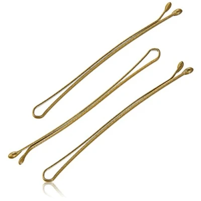 Abbildung von Prym Baronesse Haarklemmen 4 cm, dunkelblond, 12 Stück