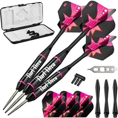 Abbildung von Viper Vanity Steel Tip Darts with Storage/Travel Case: Dart Diva, 22 Grams
