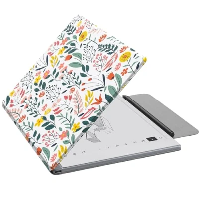 Abbildung von MoKo Hülle für Remarkable Tablet 2 10,3 Zoll 2020, Ultradünne Magnetische mit Breitem Stiftschutzverschluss Schutzhülle Case 2, Blume