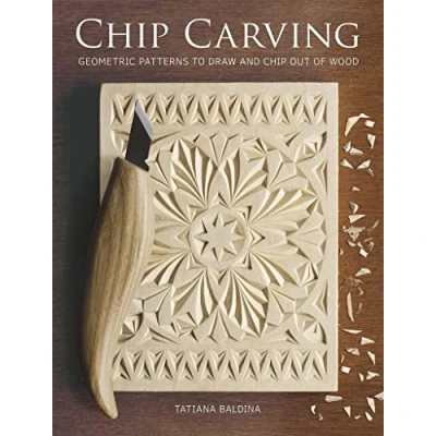 Abbildung von Chip Carving: Geometric Patterns to Draw and Out of Wood