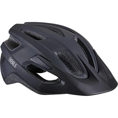 Abbildung von BBB Cycling Unisex Adult Fahrradhelm Kite 2.0 Damen und Herren Abnehmbaren Visier MTB Rennrad BHE 29B Matt Schwarz , M (53 58 cm)