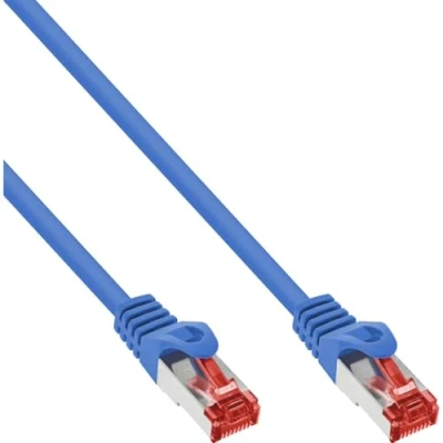 Abbildung von InLine 76403B S/FTP Patchkabel (250MHz, PVC, Kupfer, 3 m) blau