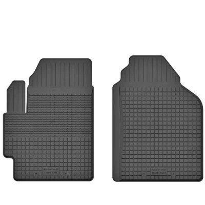Abbildung von 2 Stück Gummifußmatten Vorne kompatibel mit Mitsubishi COLT VI Bj. 2004 2008 ideal angepasst