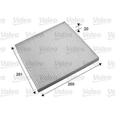 Abbildung von VALEO CLIMFILTER COMFORT 715703 Innenraumfilter Partikelfilter 281 270 20 NISSAN: Murano II
