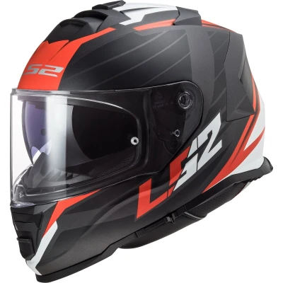 Abbildung von LS2 Motorradhelm FF800 Storm Integralhelm Nerve matt schwarz / rot
