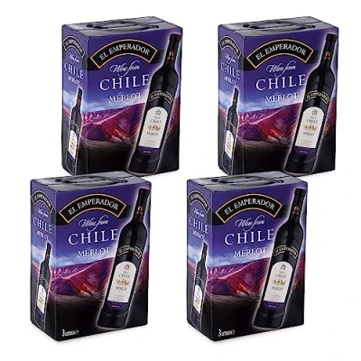 Abbildung von Merlot El Emperador Bag in Box Rotwein trocken aus Chile (4x3l)