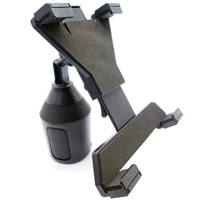 Abbildung von scozzi Tablethalterung Auto Getränkehalter Tablet KFZ Halterung Halter zB kompatibel mit Apple iPad,Lenovo,Samsung Galaxy Tab S9 S8 S7 S6 A7 A E P12 P11 13 11 M10 M8 FE Lite Air Mini Plus Pro