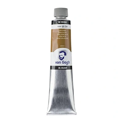 Abbildung von Van Gogh Oil Colour Tube Raw Sienna 234