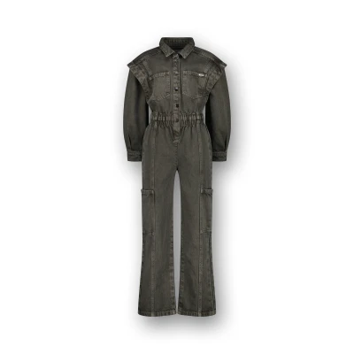 Abbildung von Vingino Perlita Jumpsuit für Kinder, Größe: 92, Black denim