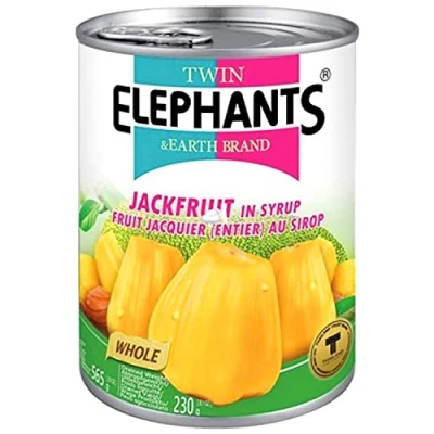 Abbildung von Twin Elephant Earth Jackfrucht in Sirup 565 g