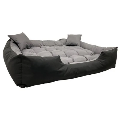 Abbildung von AIO Tierbett ECCO115/95, Hunde und Katzenbett mit Kissen Außenmaße: 115x95cm