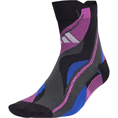 Abbildung von Adidas, Perf D4S Grf 1P, Socken, Schwarz/Weiß/Lucid Fuchsia, Xs, Unisex Adult