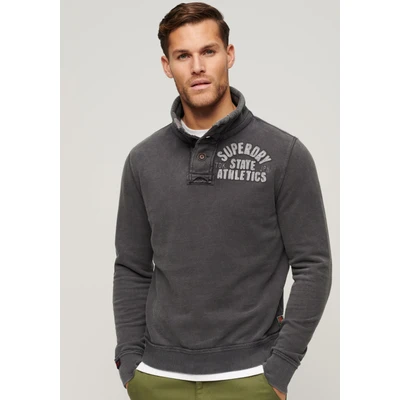 Abbildung von Superdry Vintage Athletic Sweatshirt, Herren, Größe: Medium, Washed black