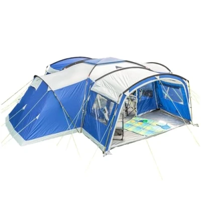 Abbildung von Familienzelt Nimbus Sleeper Protect 12 Personen 3 Schwarze Schlafkabinen