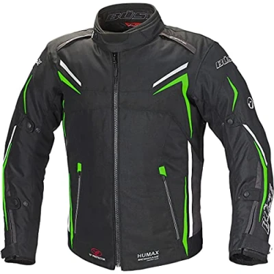 Abbildung von Büse Mugello Motorrad Textiljacke, schwarz/grün, M
