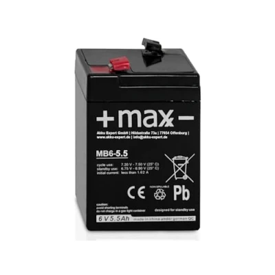 Abbildung von Ersatzakku kompatibel 3 FM 4,5 20HR 4.5 3FM4,5 3FM4.5 6V 6 Volt 6Ah AGM
