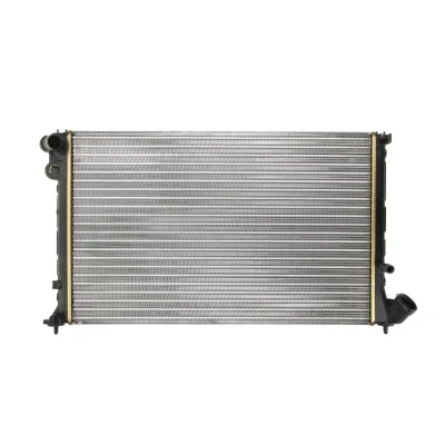 Abbildung von NRF 58077 Kühler, Motorkühlung Aluminium 640 415 23 Kühlrippen mechanisch gefügt