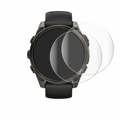 Abbildung von BROTECT 2 Stück Full Cover Schutzfolie für Garmin Fenix 8 AMOLED (47 mm) Screen Displayschutz Folie [3D Curved, Kristall Klar]