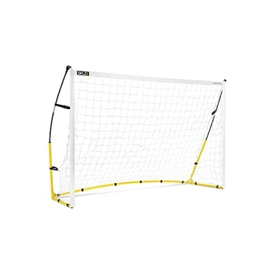 Abbildung von SKLZ 8x5 (2.0), Ultra Portable Kids Fußballtor, Quick Setup, Weiß/Schwarz/Gelb, 2,4 m x 1,5