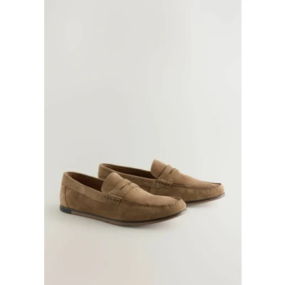 Abbildung von Next Regular FIT Mokassin, Herren, Größe: 40, Neutral Schuhe