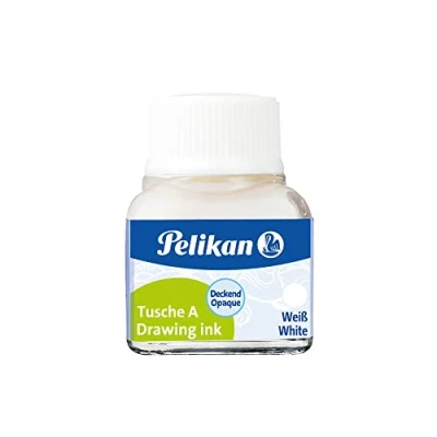 Abbildung von Pelikan Tusche A 18 weiß 10ml