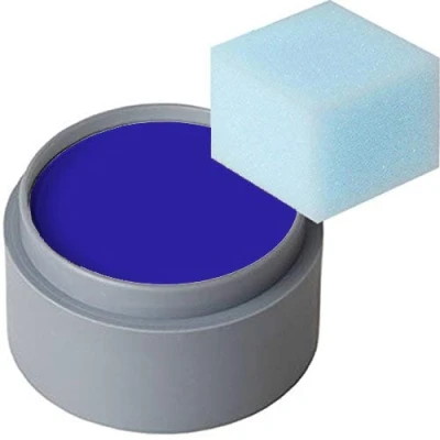 Abbildung von Grimas Water Make Up Theaterschminke Kinderschminke 15ml Set Farbe 301 dunkelblau