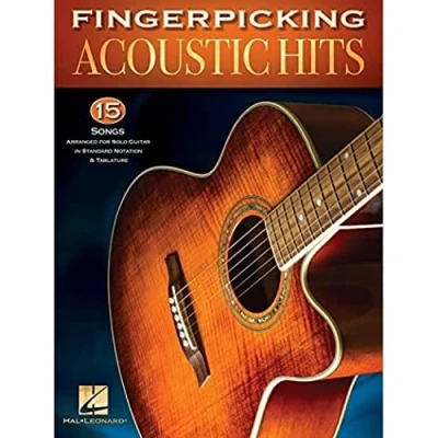 Abbildung von Fingerpicking Acoustic Hits (Guitar Solo): 15 Songs arranged for Sologuitar In Notation And TAB. Intermediate Level