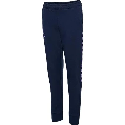 Abbildung von Hummel Staltic Jogginghose für Kinder, Größe: 164, Marine paisley purple
