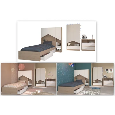 Abbildung von Parisot Jugendzimmer Set, (Set, 5 St.)