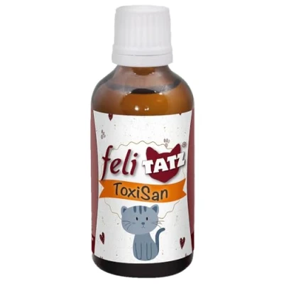 Abbildung von feliTATZ Toxisan 50 ml Ergänzungsfuttermittel für Katzen zur Leber und Nierenunterstützung
