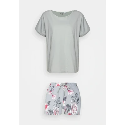 Abbildung von Lascana Hortensia Shorty Pyjama, Damen, Größe: 32/34, Mint