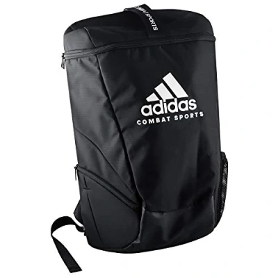 Abbildung von adidas Unisex Erwachsene Backpack Combat Sports Rucksack, schwarz/weiß, S