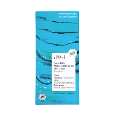 Abbildung von Feine Bitter Mallorca Flor de Sal 75% Cacao Panama