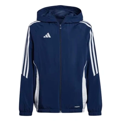 Abbildung von adidas Performance TIRO 24 KIDS Windbreaker für Kinder, Größe: 164, Team navy blue white